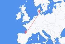 Flüge von Sonderburg, Dänemark nach San Sebastian, Spanien