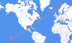 出发地 法属波利尼西亚出发地 考庫拉環礁目的地 挪威博德的航班
