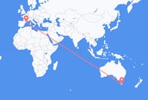 Flyreiser fra Hobart, Australia til Girona, Spania
