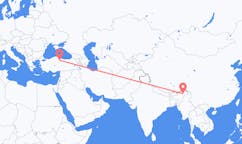 Flights from Dibrugarh, India to Amasya, Turkey