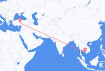 Loty z Phú Quốc, Wietnam do Nevşehir, Turcja