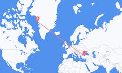 Loty z miasta Upernavik do miasta Ankara