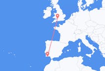 Flights from Faro, Portugal to Bristol, England