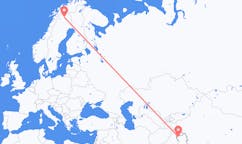 Flights from Srinagar, India to Kiruna, Sweden