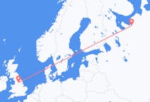Flights from Arkhangelsk, Russia to Leeds, the United Kingdom