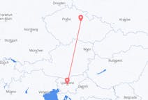 Flyreiser fra Ljubljana, Slovenia til Pardubice, Tsjekkia