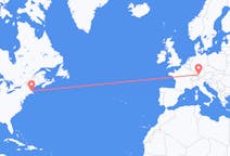 Flights from Boston, the United States to Memmingen, Germany