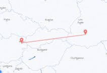 Vols depuis la ville de Vienne vers la ville d'Ivano-Frankivsk
