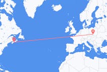 Flyrejser fra Halifax til Katowice