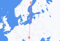 Fly fra Umeå til Osijek