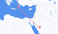 Flyg från Al-`Ula, Saudiarabien till Karpathos, Grekland