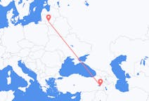 Flüge von Kaunas, Litauen nach Van, die Türkei