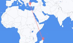 Flights from Maroantsetra, Madagascar to Denizli, Turkey