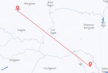 Flyg från Chișinău, Moldavien till Lodz, Polen