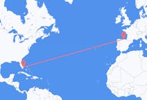 Loty z Fort Lauderdale, Stany Zjednoczone do Santandera, Hiszpania