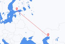 Flyrejser fra Atyrau til Helsinki