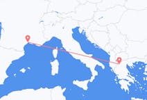 Voli from Kastoria, Grecia to Montpellier, Francia
