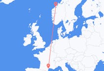 Loty z miasta Molde do miasta Béziers