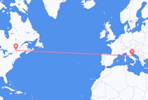 Flyg från Montreal, Kanada till Pescara, Italien