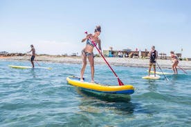 Aula de stand up paddle