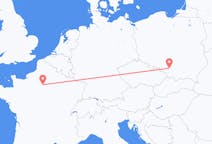 Flyreiser fra Paris, til Katowice