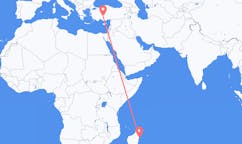 Flyreiser fra Île Sainte-Marie, Madagaskar til Konya, Tyrkia