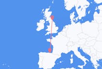 Voli from Newcastle upon Tyne, Inghilterra to Bilbao, Spagna