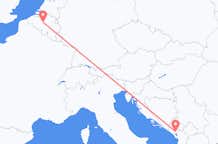 Flyreiser fra Podgorica, til Brussel