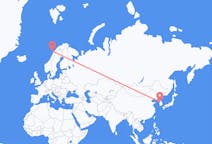 Flights from Seoul, South Korea to Leknes, Norway