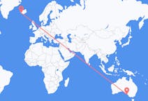 Flyg från Kingscote, Australien till Reykjavík, Australien