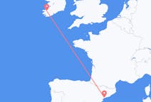 Flyrejser fra Killorglin, Irland til Reus, Spanien