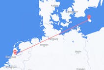 Fly fra Bornholm til Amsterdam