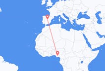 Flyrejser fra Owerri, Nigeria til Madrid, Spanien