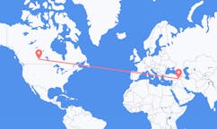 Flights from Saskatoon, Canada to Şırnak, Turkey