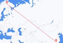Flights from Ji an, China to Ivalo, Finland