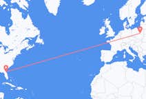 Flights from from Jacksonville to Warsaw