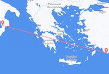 Flights from Kastellorizo, Greece to Lamezia Terme, Italy