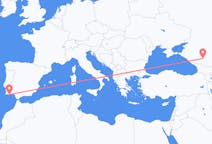 Flyrejser fra Mineralnye Vody, Rusland til Faro, Portugal