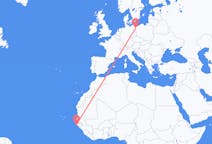 Flyreiser fra Cap Skiring, Senegal til Szczecin, Polen