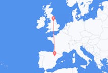 Flights from Zaragoza, Spain to Leeds, the United Kingdom