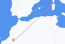 Flights from Tindouf, Algeria to Alghero, Italy