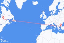 Flights from Chibougamau, Canada to Alexandroupoli, Greece