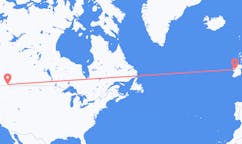 Flyreiser fra Castlegar, Canada til Knock, Mayo fylke, Irland