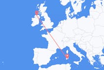 Flights from Cagliari, Italy to Derry, Northern Ireland