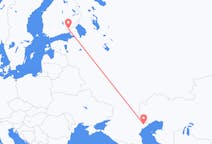 Vluchten van Astrachan naar Lappeenranta