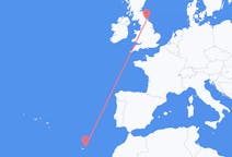 Flights from Durham, England, the United Kingdom to Vila Baleira, Portugal
