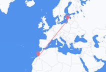 Flights from Guelmim, Morocco to Liepāja, Latvia