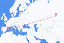 Flights from Kemerovo, Russia to Palma de Mallorca, Spain