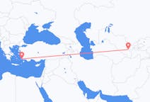 Flyreiser fra Samarkand, til Kos