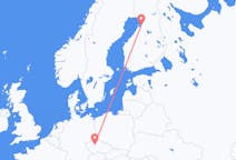 Vluchten van Oulu naar Praag
